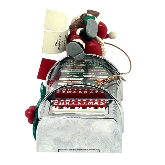 Songs For Santa House Of Lloyd Christmas Mouse Jukebox Musical Ornament TESTED - Picture 5 of 5